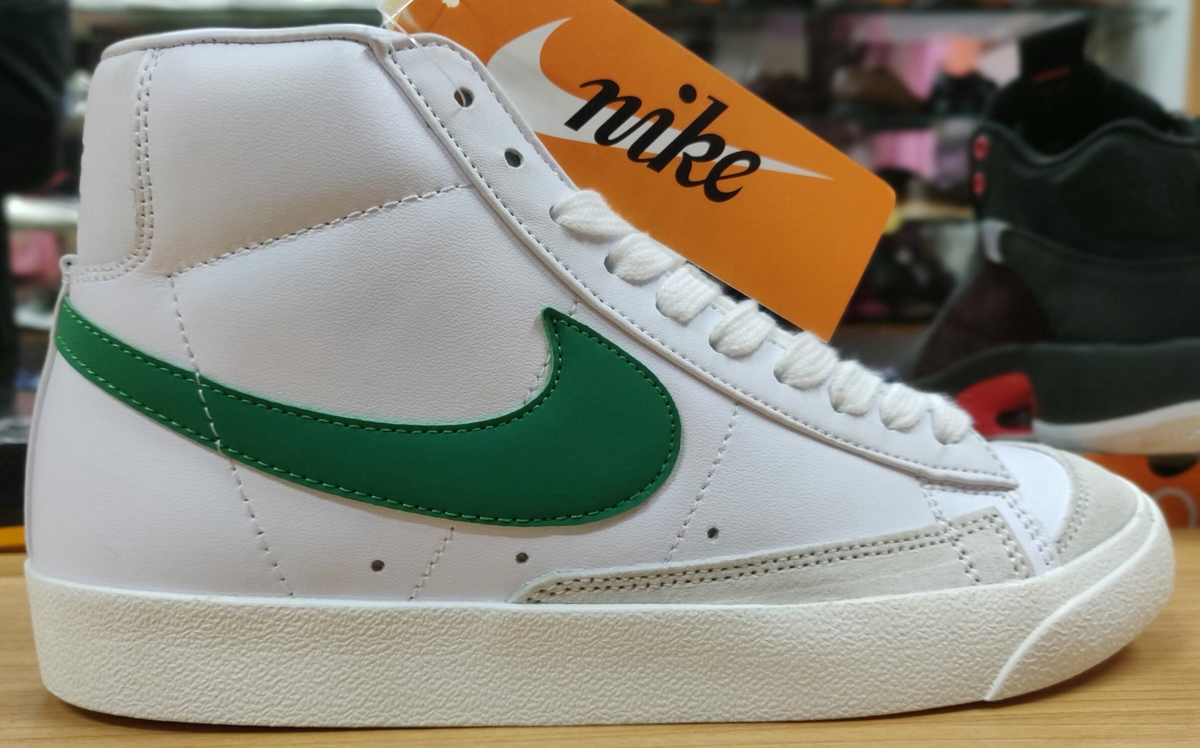 blazer green check NIKE BLAZER HIGH